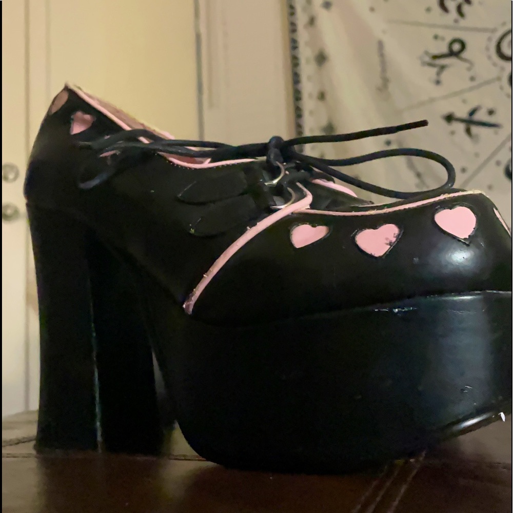 Rare Vintage Demonia Heeled Platforms!🦇🖤